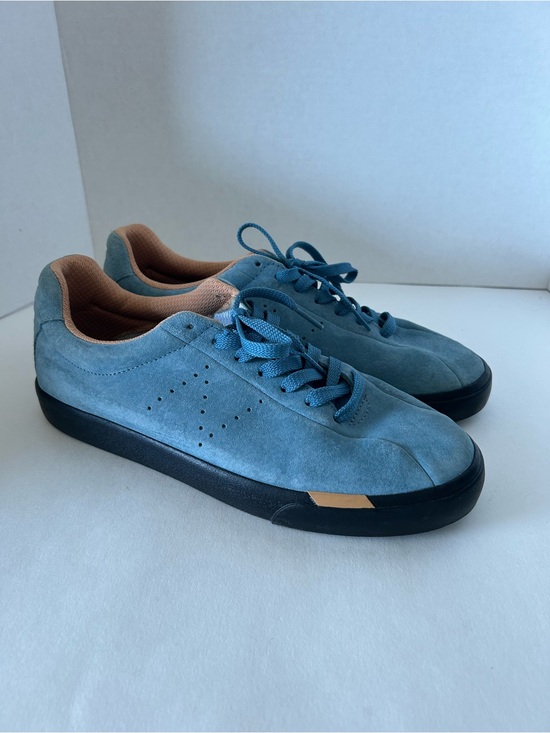 New Balance Other - Men's New Balance Suede Low-Top Sneakers in Blue with Black Sole